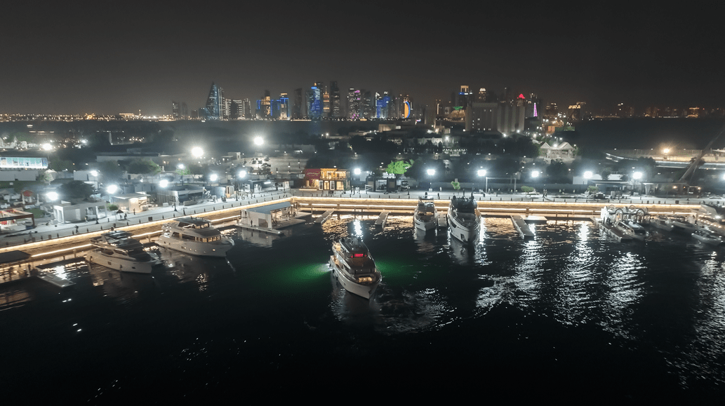 7-Gulf Craft Fleet in Old Doha Port for Qatar Boat Show 2024_4